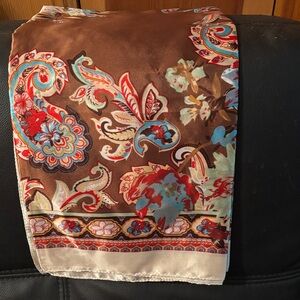 Colorful Paisley Scarf